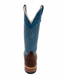 'Anderson Bean' Men's 13" Western Square Toe - Bison / Blue Lava -Outdoor Clothing Shop S11165 1024x1024@2x