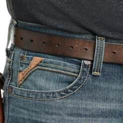 'Ariat' Men's M4 Low Rise Stretch Stockton Stackable Straight - Kentucky -Outdoor Clothing Shop S21 MNS WEST 10034632 detail01 1024x1024@2x