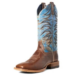 'Ariat' Men's 13" Firecatcher Western Square Toe - Well Brown -Outdoor Clothing Shop S21 MNS WEST 10035952 3 4 front 1024x1024@2x