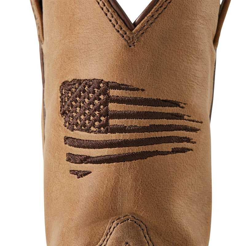 'Ariat' Youth Patriot 2.0 Square Toe - Homestead Brown 2 'Ariat' Youth Patriot 2.0 Square Toe - Homestead Brown - Image 2