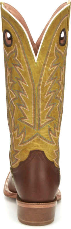 'Tony Lama' Men's 15" Fairview Buckaroo Western Square Toe - Brown / Moss Green -Outdoor Clothing Shop TNL 006 SA2001 1024x1024@2x