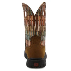 'Twisted X' Women's 9" All Around Work Soft Toe - Brown / Multi -Outdoor Clothing Shop WAB0013.04 4800x4800 R 1024x1024@2x