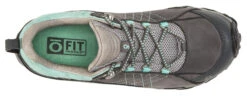 Oboz Footwear 'Oboz' Women's Sapphire Low WP Hiker - Charcoal / Beach Glass -Outdoor Clothing Shop W Sapphire B DRY Charchoal Beach Glass top 1024x1024@2x