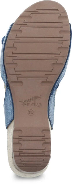 'Dansko' Women's Tricia - Blue Milled Burnished -Outdoor Clothing Shop bottom 1709541600 1024x1024@2x