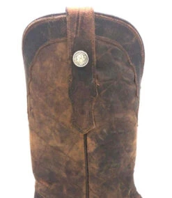 'Tanner Mark' Men's 13" Western Square Toe - Buffalo Honey / Mad Dog Honey -Outdoor Clothing Shop crop 1024x1024@2x