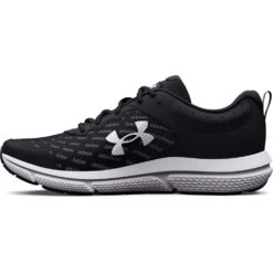 'Under Armour' Men's Charged Assert 10 - Black / White (Extra Wide) -Outdoor Clothing Shop s7.3026176 001 A 1024x1024@2x