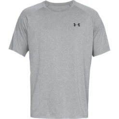 'Under Armour' Men's Tech 2.0 Tee - Steel Heather -Outdoor Clothing Shop s7.PS1326413 036 HF 1024x1024@2x