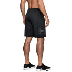 'Under Armour' Men's Tech Graphic Shorts - Black -Outdoor Clothing Shop s7.V5 1306443 001 AKCSR 1024x1024@2x