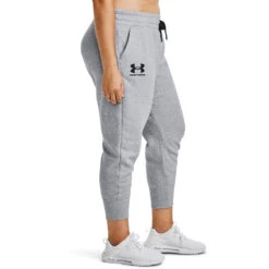 'Under Armour' Women's Rival Fleece Joggers - Steel Medium Heather (ext. Sizes) -Outdoor Clothing Shop s7.V5 1357035 035 SC 1024x1024@2x