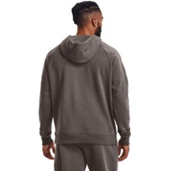 'Under Armour' Men's Rival Fleece Big Logo Hoodie - Fresh Clay / Onyx White -Outdoor Clothing Shop s7.V5 1357093 176 BC 1024x1024@2x