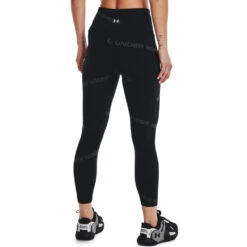 'Under Armour' Women's Meridian Print Ankle Leggings - Black / Metallic Silver -Outdoor Clothing Shop s7.V5 1369006 004 BC 1024x1024@2x
