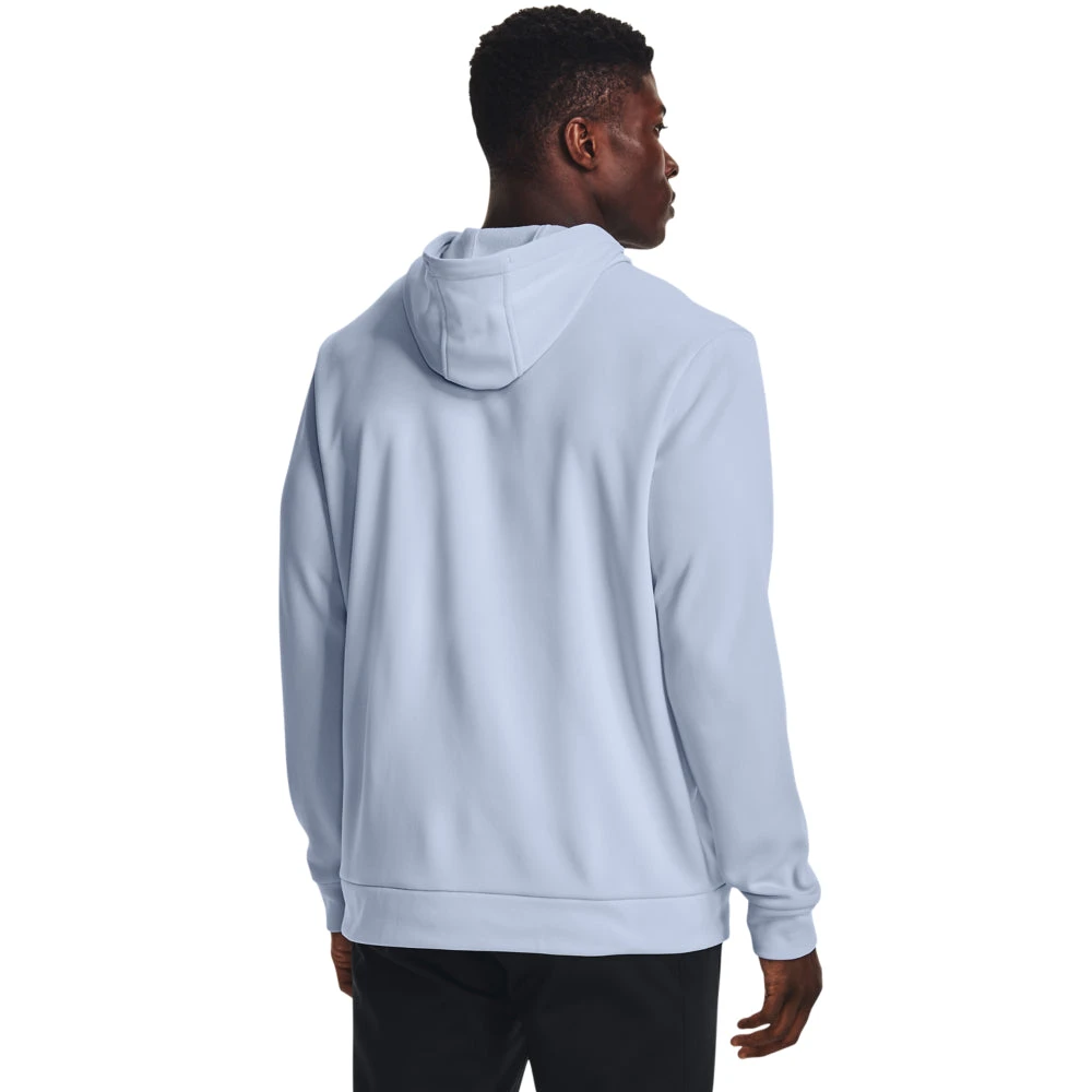 'Under Armour' Men's Fleece® Big Logo Hoodie - Oxford Blue 3 'Under Armour' Men's Fleece® Big Logo Hoodie - Oxford Blue - Image 3