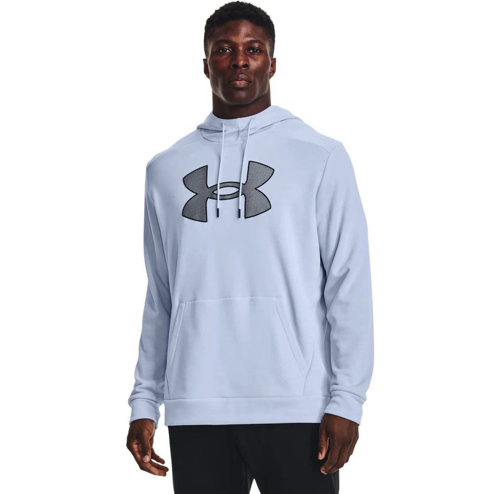 'Under Armour' Men's Fleece® Big Logo Hoodie - Oxford Blue 1 'Under Armour' Men's Fleece® Big Logo Hoodie - Oxford Blue