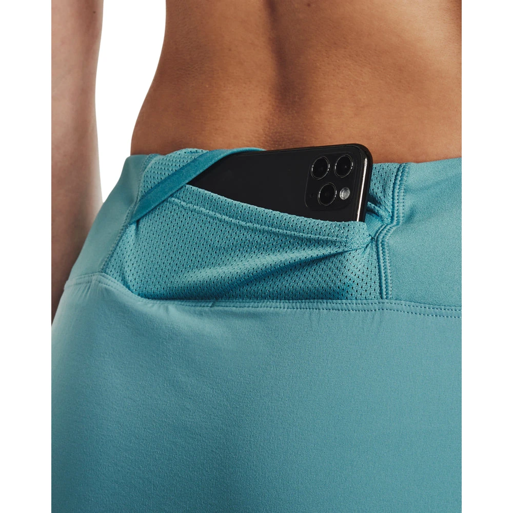 'Under Armour' Women's Fusion Skort - Still Water / Static Blue 2 'Under Armour' Women's Fusion Skort - Still Water / Static Blue - Image 2