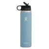 'Hydro Flask' 24 Oz. Wide Mouth W/Flex Straw Lid - Rain